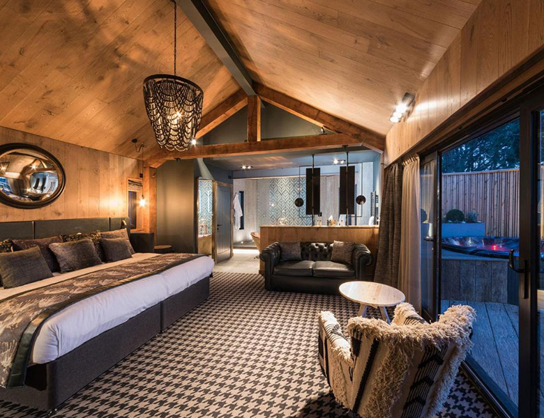 Beautiful carpets for luxury treehouse lodges