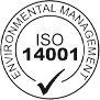 ISO 14001 Certified Environment badge