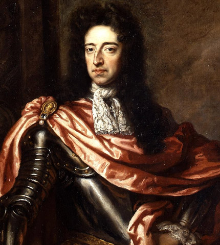 A painting of William III of England