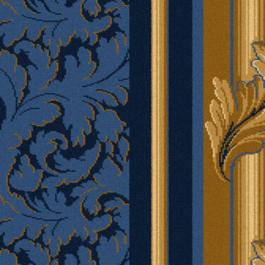 Baroque Border Classic Blue