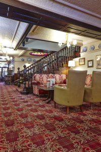 George Hotel Penrith Cumbria, Wilton Bespoke Carpet